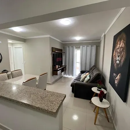 Apartamento Com Vista Para O Mar E Sacada Gourmet Bertioga Exterior foto