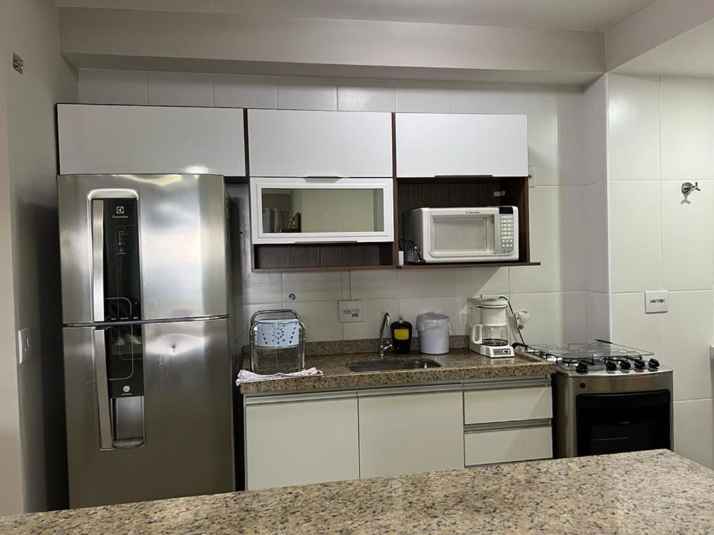 Apartamento Com Vista O Mar E Sacada Gourmet Bertioga